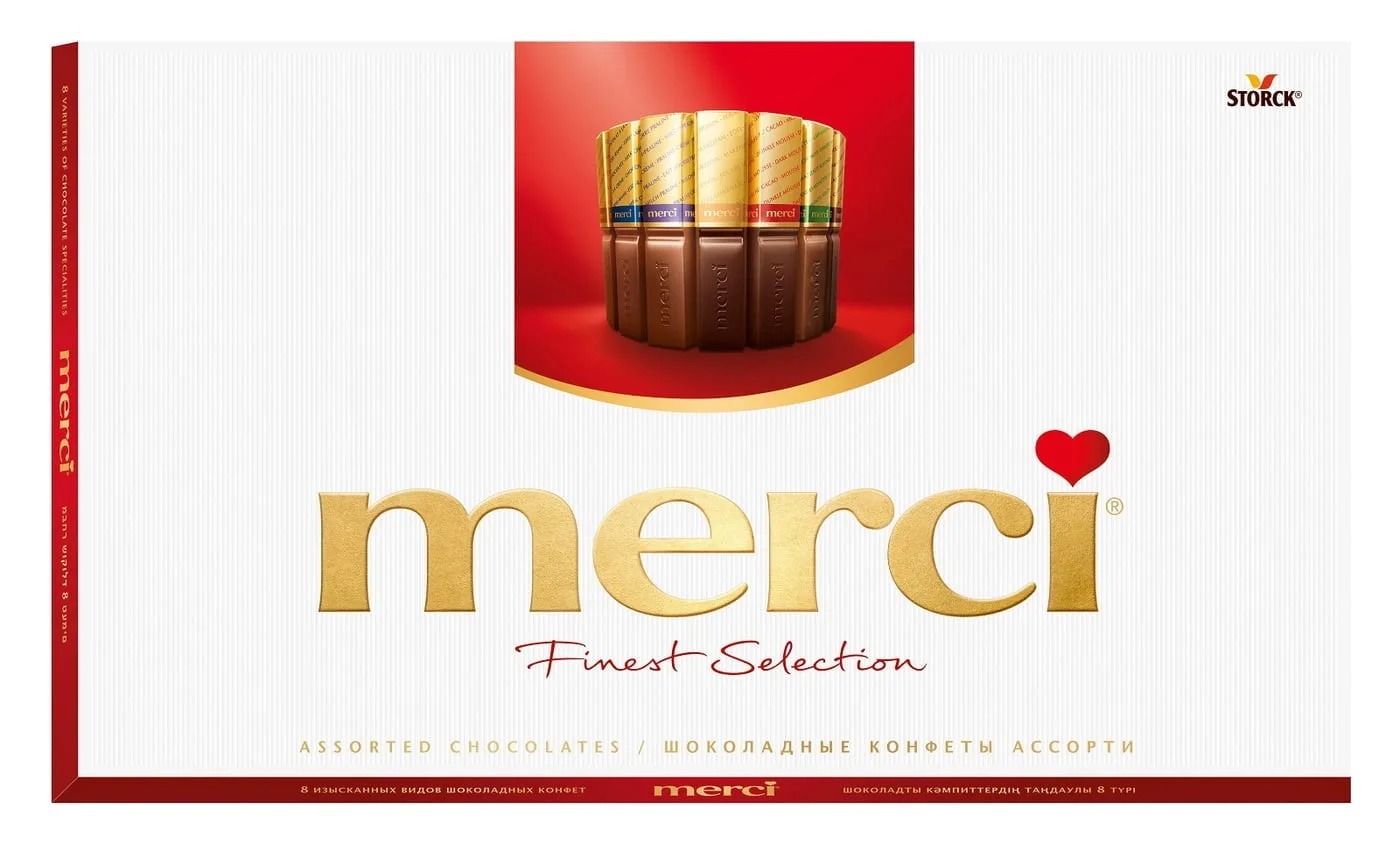 Конфеты Merci "Finest Selection" конфеты ассорти, Германия, 400 г