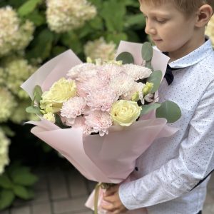 Букет цветов на 1 сентября