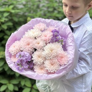 Букет цветов на 1 сентября