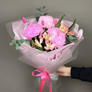 Цветы омск доставка. Букеты из разных цветов