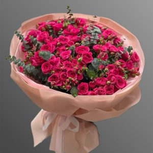 Цветы Омск, кустовые розы в Омске, заказать
